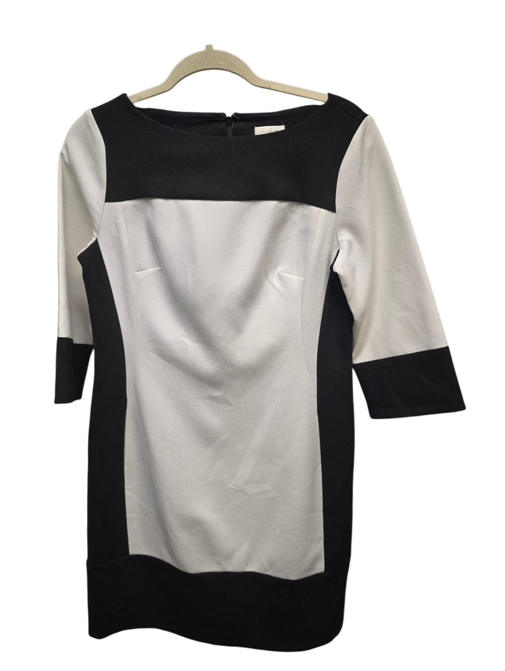 Shoshanna Womens Size 8 Sheath Dress Black White